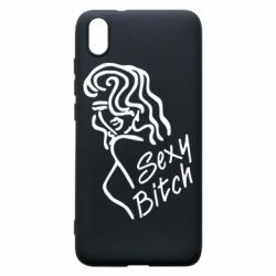 Чехол для Xiaomi Redmi 7A Sexy Bitch - PrintSalon