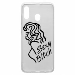 Чехол для Samsung A20 Sexy Bitch - PrintSalon