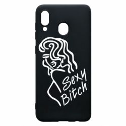 Чехол для Samsung A30 Sexy Bitch - PrintSalon