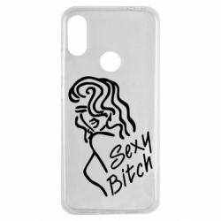 Чехол для Xiaomi Redmi Note 7 Sexy Bitch - PrintSalon