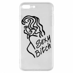 Чехол для iPhone 8 Plus Sexy Bitch - PrintSalon