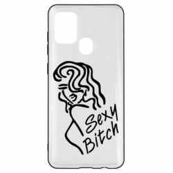 Чехол для Samsung A21s Sexy Bitch