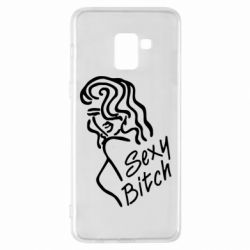 Чехол для Samsung A8+ 2018 Sexy Bitch - PrintSalon