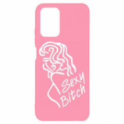 Чехол для Xiaomi Redmi Note 10 Sexy Bitch - PrintSalon