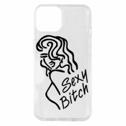 Чехол для iPhone 14 Sexy Bitch-PrintSalon Чехол для iPhone 14 Sexy Bitch