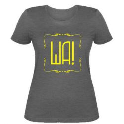 Жіноча футболка Ша - PrintSalon