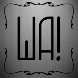 Наклейка Ша - PrintSalon