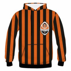 Мужское 3D худи Шахтер ФК Донецк - PrintSalon