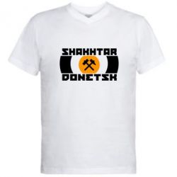 Чоловіча футболка з V-подібним вирізом Shakhtar Donetsk - PrintSalon