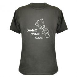 Камуфляжна футболка Shame Shame Shame - PrintSalon