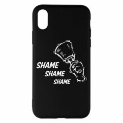 Чохол для iPhone X/Xs Shame Shame Shame - PrintSalon