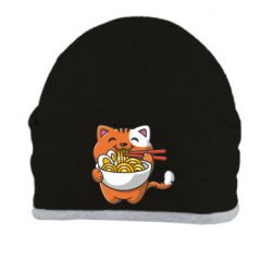 Шапка Cat and Ramen - PrintSalon