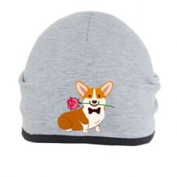 Шапка Corgi With A Rose
