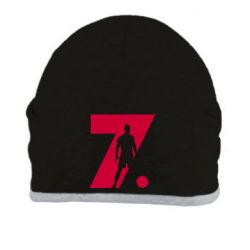 Шапка Cristiano Ronaldo Silhouette Art - PrintSalon