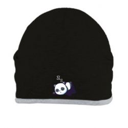 Шапка Cute panda sleeping - PrintSalon