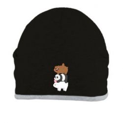 Шапка Гризли Панда и Белый - PrintSalon