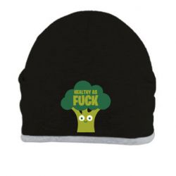 Шапка Healthy as fuck - PrintSalon