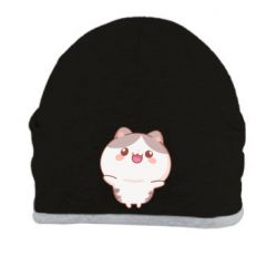 Шапка Котик обіймає тебе