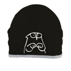 Шапка Милый Кот Саймона - PrintSalon
