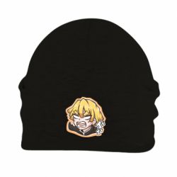 Шапка флисовая Angry Zenitsu Agatsuma - PrintSalon
