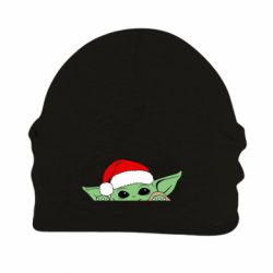 Шапка флисовая Baby Yoda Santa