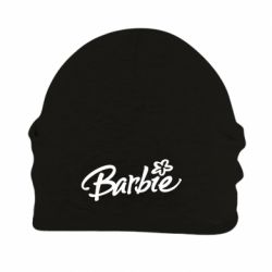 Шапка флисовая Barbie Logo - PrintSalon