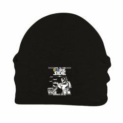 Шапка флисовая Come to the dark side, dominate or die - PrintSalon