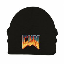 Шапка флисовая Cum Doom logo - PrintSalon