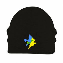 Шапка на флісі Dove flag of Ukraine