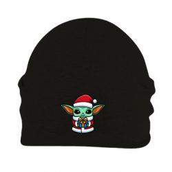 Шапка флисовая Grogu Santa Claus - PrintSalon