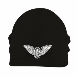 Шапка флисовая Колесо и крылья - PrintSalon