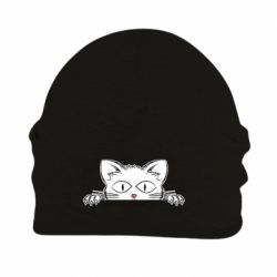 Шапка флисовая Котейка - PrintSalon