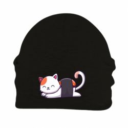 Шапка флісова Котик-суши