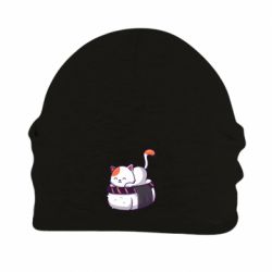 Шапка флісова Котик. Суши-ліжко