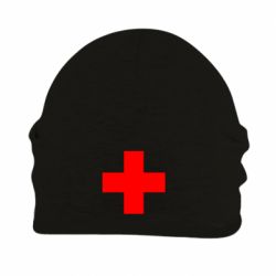 Шапка на флисе Красный крест - PrintSalon