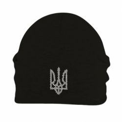 Шапка флісова Креативний герб України. - PrintSalon