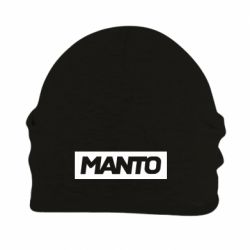 Шапка флисовая Манто лого - PrintSalon