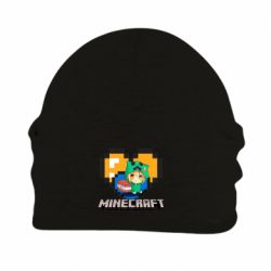Шапка флісова Minecraft Girl - PrintSalon
