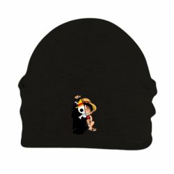 Шапка флисовая One piece chibi Luffy - PrintSalon