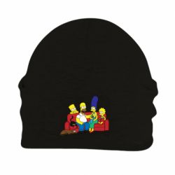 Шапка флисовая Simpsons At Home - PrintSalon