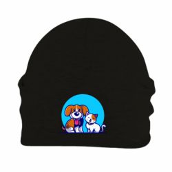 Шапка флісова Пасик та котик