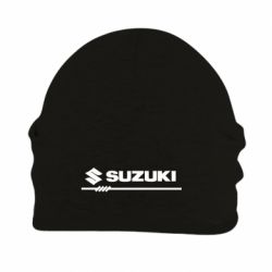 Шапка флисовая Suzuki katana logo - PrintSalon