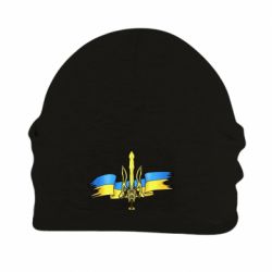 Шапка на флісі Україна тризуб