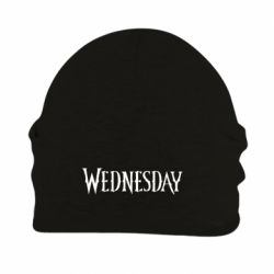 Шапка флісова Wednesday logo - PrintSalon