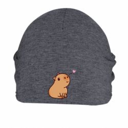 Шапка флісова Capybara - PrintSalon