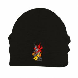 Шапка флисовая Гори полыхай - PrintSalon