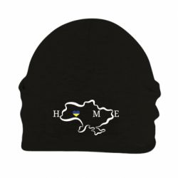 Шапка флисовая Home. Map of Ukraine - PrintSalon