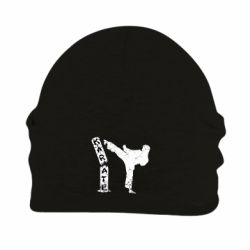 Шапка флисовая Каратэ удар - PrintSalon