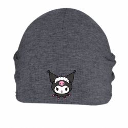 Шапка флисовая Kuromi maid