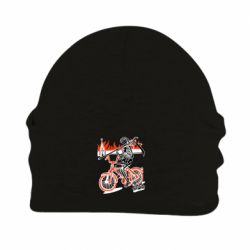 Шапка флісова Смерть із косою у вінку! Гарячий кремль - PrintSalon